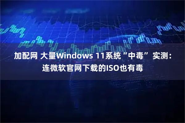 加配网 大量Windows 11系统“中毒” 实测：连微软官网下载的ISO也有毒